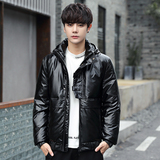 男士2021新款冬季羽绒服防寒服亮面保暖休闲加厚外套YR9831P130，男装羽绒服，星座1410（原1902A）