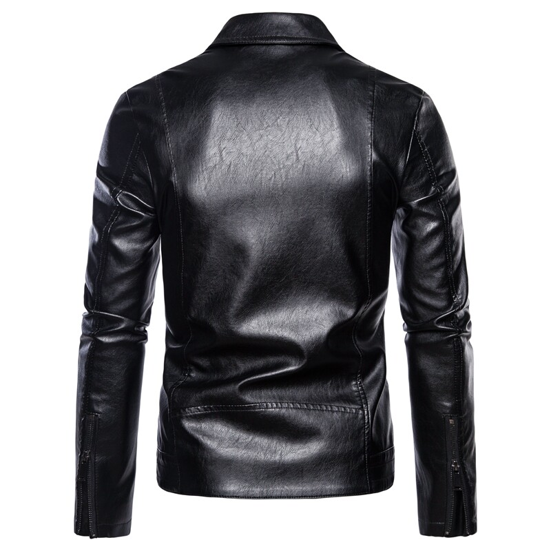 跨境外贸男士外套春秋皮衣飞行夹克男装PU皮机车服皮衣男PY618P86,男装夹克,星座1410（原1902A）