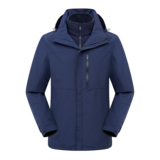 三合一防水冲锋衣男女款外套户外专业防暴雨登山服装备CF3308P180，男装夹克，星座1410（原1902A）