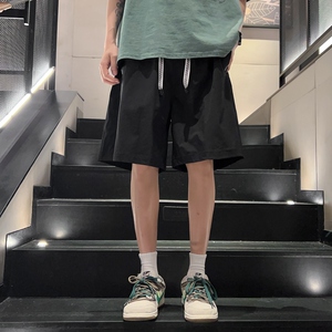 2026新休闲裤男女同款夏季潮流机能工装风系列五分裤短裤DK608P35,黄色休闲风衣搭配什么裤子好看图片