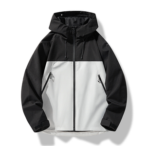 春秋户外运动冲锋衣男女情侣防水防风滑雪登山服夹克 JK2077P60图片