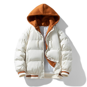 秋冬加厚男女同款面包服棉袄假两件情侣棉衣男外套棉服MY2281P85