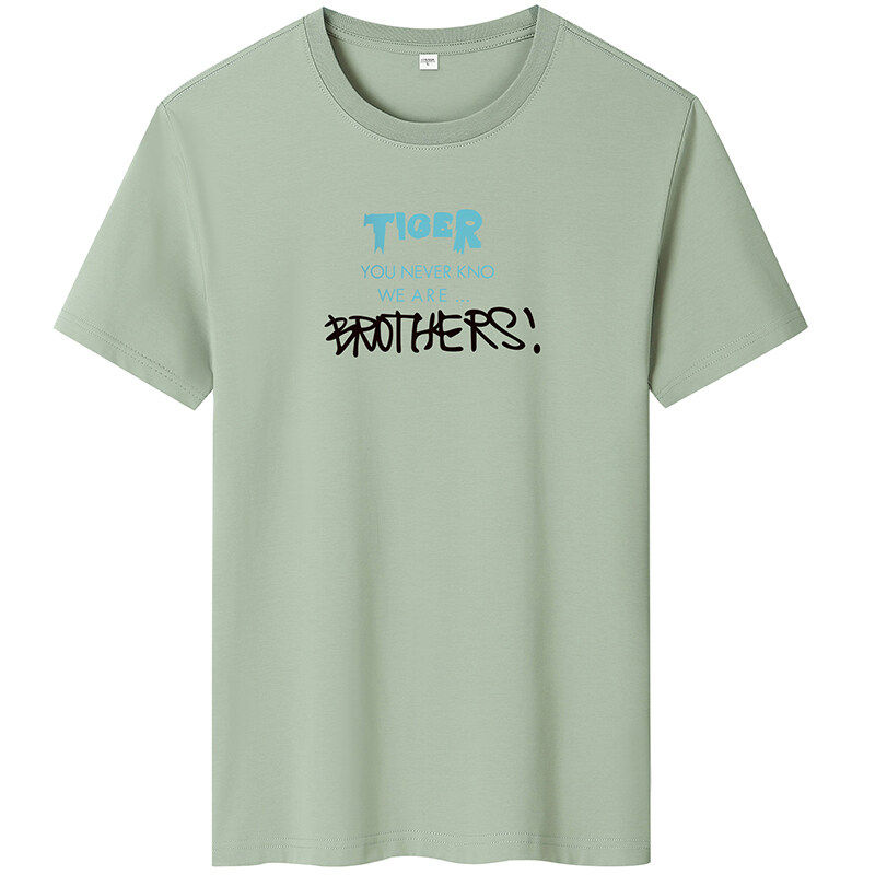 夏季男士短袖t恤潮流潮牌宽松纯棉衣服2024新款DT4540-TIOER-P16,男装棉衣,星座1410（原1902A）