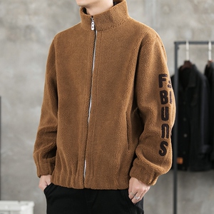 羊羔绒秋冬男女面包服棉袄中性情侣户外棉衣立领羽绒棉服 M17P60图片
