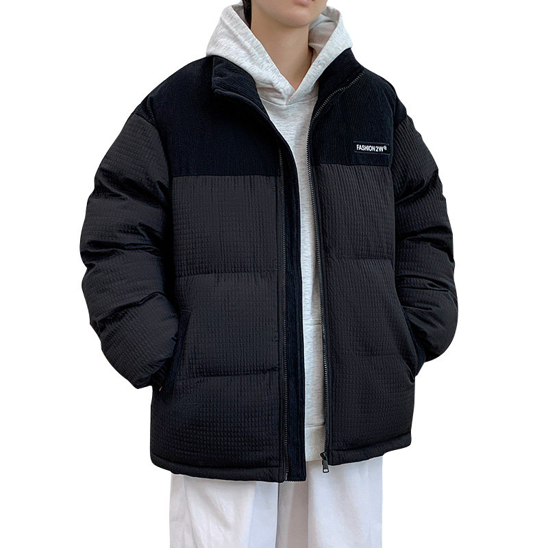 情侣款棉衣秋冬棉服棉衣男女可印可绣情侣立领款面包服 MY8099P70图片