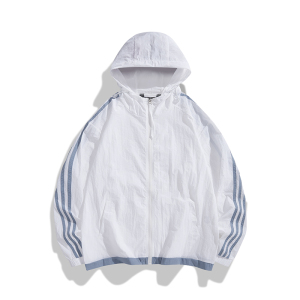 三条杠防晒衣男女情侣夏防紫外线皮肤衣防晒服F7706-9920-6101P28图片
