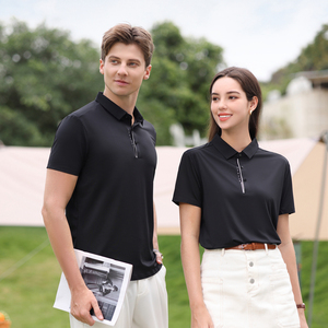 夏季冰丝无痕锦纶冰丝T恤男短袖Polo衫上衣公版翻领上衣PL3333P40图片
