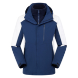 冲锋衣潮牌三合一情侣登山服防风防水户外运动休闲外套CF909P130，男装夹克，星座1410（原1902A）