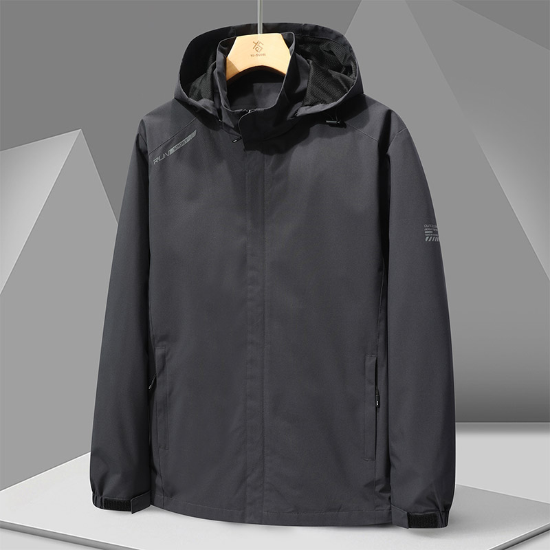 春秋薄男式户外夹克防风防水情侣冲锋衣女登山服外套CF2368-1P50,男装夹克,星座1410（原1902A）
