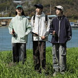 条纹撞色拼接三条杠防晒衣男女情侣款夏季冰丝防晒衣F811P45，男装防晒衣，星座1410（原1902A）