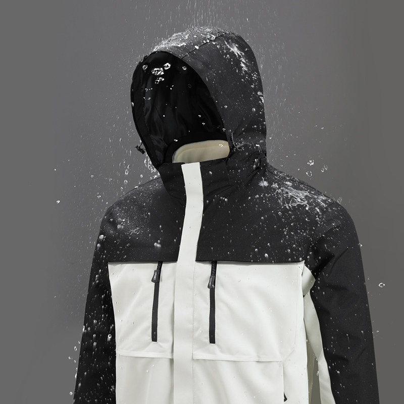 秋冬男女夹克户外三合一情侣冲锋衣可拆卸两件套登山服CF2606P110图片
