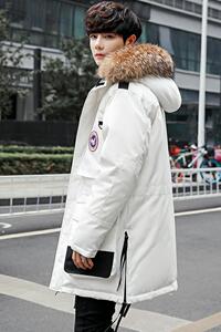 2021冬装加厚外衣风60%白鸭绒羽绒服户外防寒服外套上衣YR81-P150图片