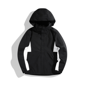 情侣双面穿冲锋衣可拆卸加绒加厚外套女冬户外滑雪服男CF8703P120图片