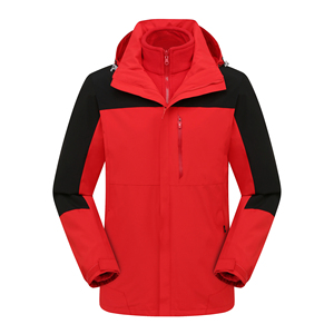 三合一防水冲锋衣男女款外套户外专业防暴雨登山服装备CF3308P180图片