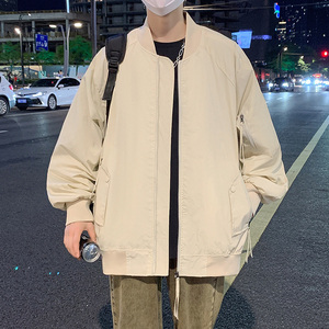 美式高级感男飞行员夹克秋季潮牌情侣女机能棒球服外套 JK7905P65图片