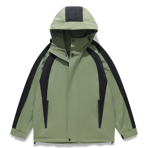 春秋户外运动冲锋衣男女情侣款防水防风滑雪登山服夹克 JK8859P65图片