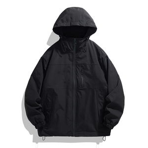 三合一冲锋衣棉服外套男女秋冬户外机能防水羊羔绒棉衣CF9306P110图片