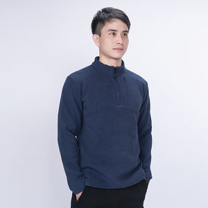 秋冬万粒绒复合卫衣运动长袖t恤男训练服健身跑步速干衣WY8843P60图片