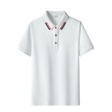 2026新款春夏POLO衫男短袖男T恤95棉男款可印可绣PL6619P40，男装Polo衫，星座1410（原1902A）