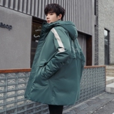 2021冬季户外时尚情侣中长款装羽绒服加厚男士羽绒服YR9842P140，男装羽绒服，星座1410（原1902A）