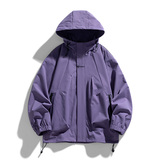 男女同款户外潮冲锋衣防水防风夹克户外情侣登山夹克JK23-745P40，男装夹克，星座1410（原1902A）