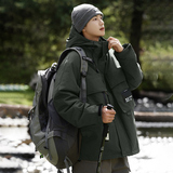 情侣短款90%绒羽绒服户外运动防风登山工装撞色羽绒服YR2328P210，男装羽绒服，星座1410（原1902A）