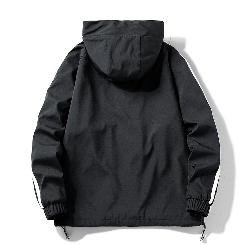 秋季潮牌纯色连帽外套男韩版开衫公版棒球服夹克大码男装JK012P58,男装夹克,星座1410（原1902A）