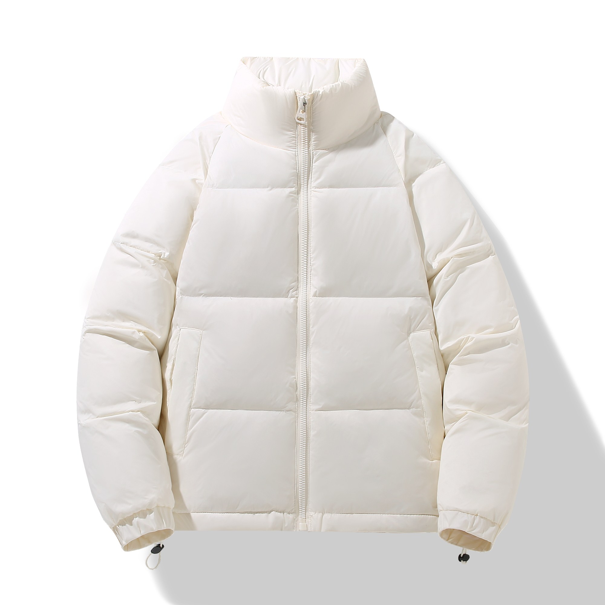 羽绒服男女冬季连帽加厚保暖新款休闲宽松大码潮牌外套 YR566P100图片