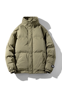 秋冬男女同款面包服棉袄中性情侣款户外棉衣立领羽绒棉服MY707P70图片