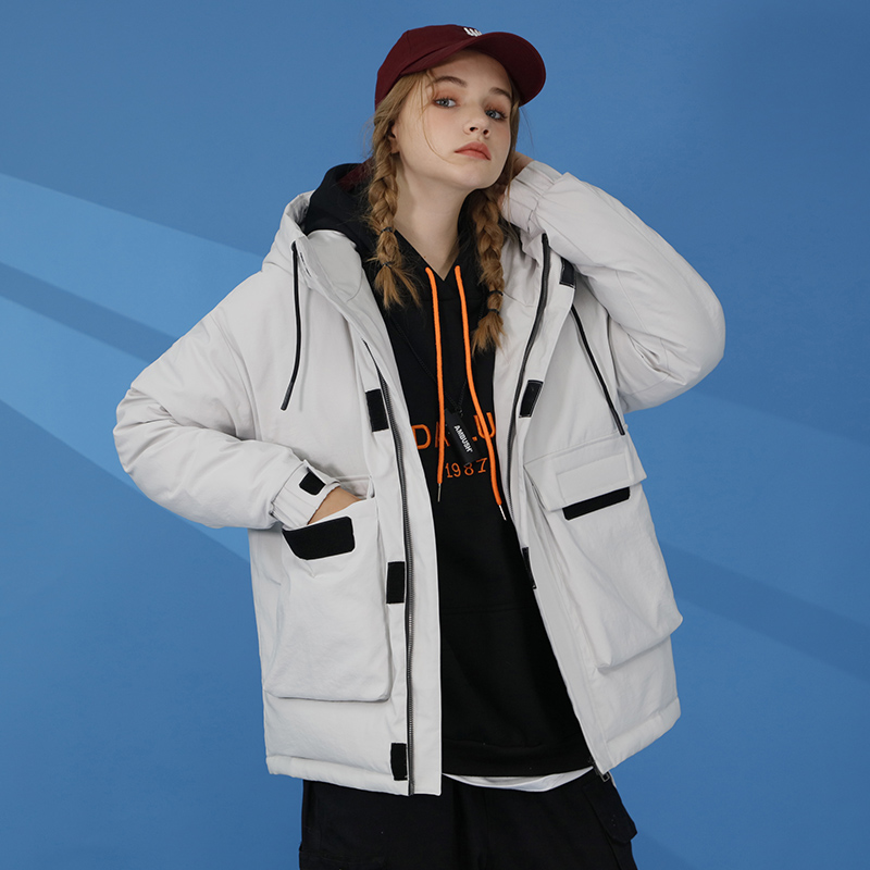 Men's short down jacket