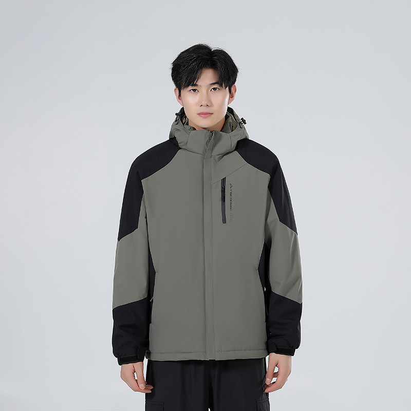 户外棉服男女防风防水加绒厚登山服外套冲锋衣保暖棉衣MY5518P68,男装夹克,星座1410（原1902A）