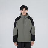 户外棉服男女防风防水加绒厚登山服外套冲锋衣保暖棉衣MY5518P68，男装夹克，星座1410（原1902A）