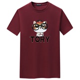 夏季短袖t恤青春宽松CVC60%棉衣服新款男装DT3375-TORY-P15，男装T恤，星座1410（原1902A）
