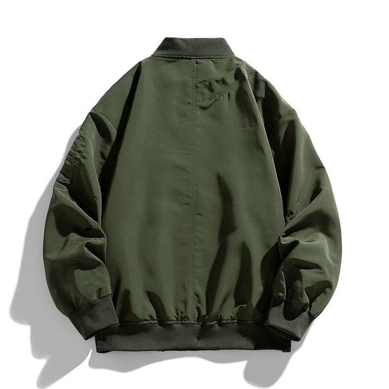 棒球服美式复古飞行员夹克外套男女同款春秋款工装夹克JK2399P60,男装夹克,星座1410（原1902A）