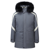 2024新款羽绒服男士中长款加厚外套青少年韩版潮流潮牌大毛领P180，男装羽绒服，星座1410（原1902A）