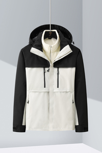 秋冬男女夹克户外三合一情侣冲锋衣可拆卸两件套登山服CF2606P110图片