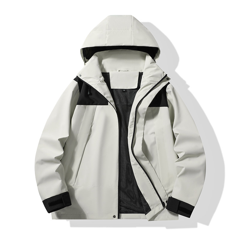 春秋户外运动冲锋衣男女情侣款防水防风滑雪登山服夹克JK2366P45,男装夹克,星座1410（原1902A）