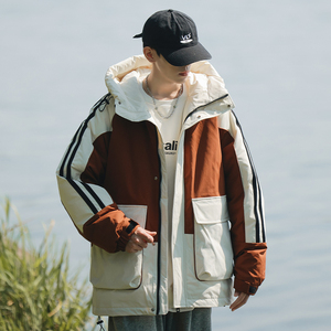 羽绒服90%绒短款冬季潮流百搭连帽外套情侣保暖新款YR2315P215图片