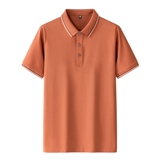 男士POLO衫春夏纯色简约公版商务短袖棉质上衣T恤衫二开PL3399P40，男装Polo衫，星座1410（原1902A）