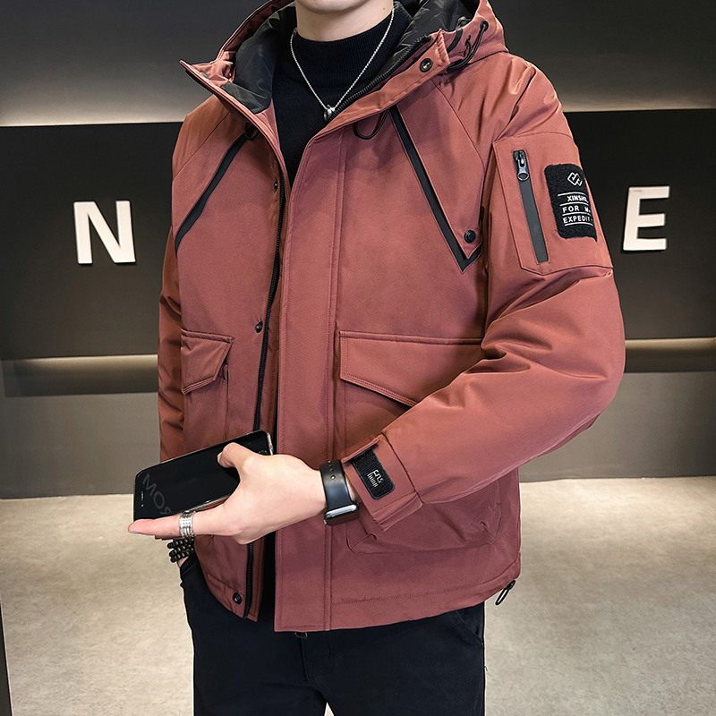新款时尚百搭二棉男士外套连帽潮流痞帅男装户外棉衣MY1119P105,男装棉衣,星座1410（原1902A）