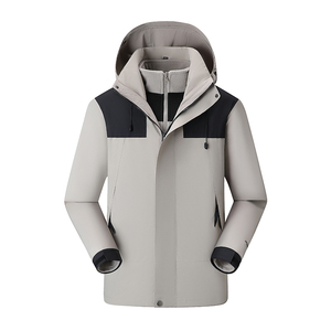 秋冬男女款夹克户外三合一冲锋衣可拆卸两件套登山服 CF23688P95图片