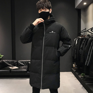 BLLZ室内模特爆款羽绒服男士中长款工装韩版潮牌加厚外套930-P200图片