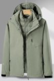 秋冬男女夹克户外三合一情侣款冲锋衣拆卸两件套登山服CF9107P120，男装夹克，星座1410（原1902A）