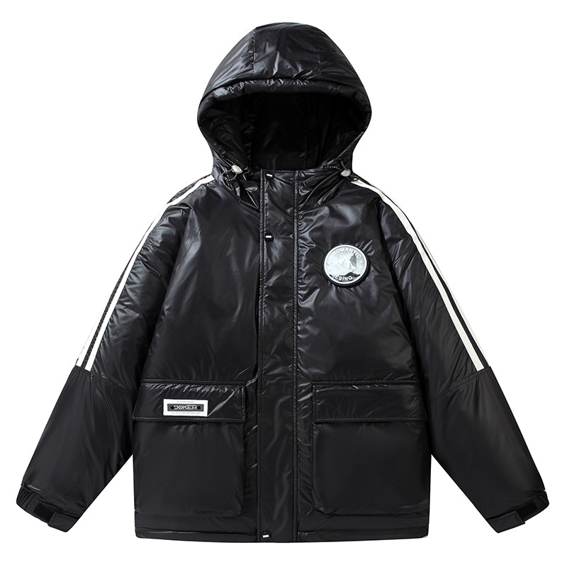 羽绒服情侣90%绒冬季新品户外防风百搭双杠袖短款外套YR2205P150,男装羽绒服,星座1410（原1902A）