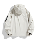 M-8XL春秋户外冲锋衣男女登山服情侣大码风衣夹克男JK9909-1P75，男装夹克，星座1410（原1902A）