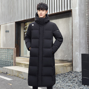 新款羽绒服男女情侣中长款过膝潮流加厚保暖冬季上衣 YR908P260图片