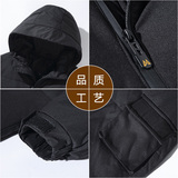 冬新品加厚连帽羽绒服男士短款青年白鸭绒保暖休闲外套YR7053，男装羽绒服，星座1410（原1902A）