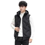 80绒立领羽绒马甲新款秋冬季羽绒服男短款青年休闲外套MJ7062P65，男装羽绒服，星座1410（原1902A）