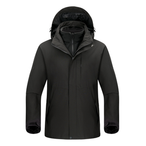 秋冬男女款夹克户外三合一冲锋衣可拆卸两件套登山服 CF2577P145图片