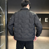 50绒标过检羽绒服男士冬季加厚茄克翻领保暖外套男YR8121P150，男装羽绒服，星座1410（原1902A）